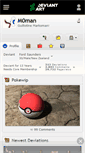 Mobile Screenshot of m0man.deviantart.com