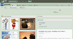 Desktop Screenshot of kurisutams.deviantart.com