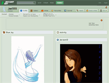 Tablet Screenshot of jael555.deviantart.com