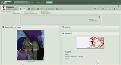 Desktop Screenshot of exploss.deviantart.com