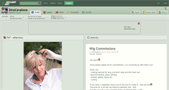 Desktop Screenshot of dinocavallone.deviantart.com