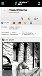 Mobile Screenshot of muskelpiraten.deviantart.com