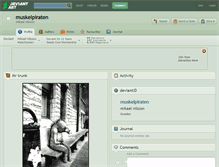 Tablet Screenshot of muskelpiraten.deviantart.com