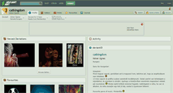 Desktop Screenshot of catkingdom.deviantart.com