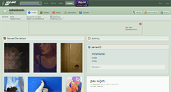 Desktop Screenshot of minminmin.deviantart.com
