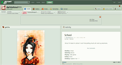 Desktop Screenshot of darklostsoul111.deviantart.com