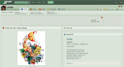 Desktop Screenshot of lil-elle.deviantart.com