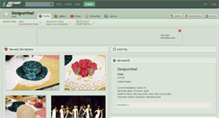Desktop Screenshot of designernoel.deviantart.com