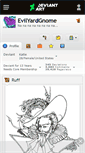 Mobile Screenshot of evilyardgnome.deviantart.com