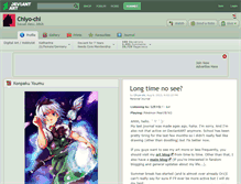 Tablet Screenshot of chiyo-chi.deviantart.com