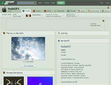 Tablet Screenshot of kedzigfx.deviantart.com
