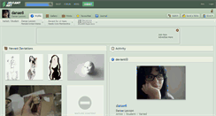 Desktop Screenshot of danae8.deviantart.com