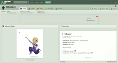 Desktop Screenshot of kiikeluren.deviantart.com