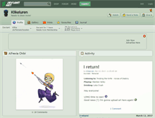 Tablet Screenshot of kiikeluren.deviantart.com