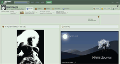 Desktop Screenshot of crazycowco.deviantart.com