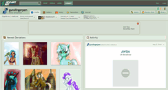 Desktop Screenshot of gunslingerpen.deviantart.com