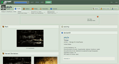 Desktop Screenshot of phyzx.deviantart.com