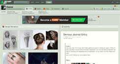 Desktop Screenshot of elestial.deviantart.com