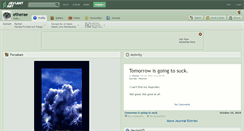 Desktop Screenshot of etherae.deviantart.com