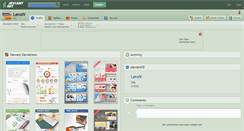 Desktop Screenshot of leroiv.deviantart.com