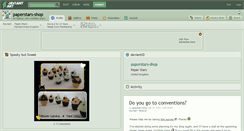 Desktop Screenshot of paperstars-shop.deviantart.com
