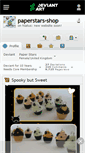 Mobile Screenshot of paperstars-shop.deviantart.com