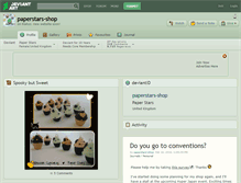 Tablet Screenshot of paperstars-shop.deviantart.com