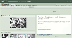 Desktop Screenshot of cronevald.deviantart.com