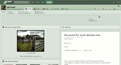 Desktop Screenshot of carrousel.deviantart.com