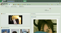 Desktop Screenshot of gataclark.deviantart.com