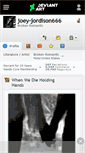 Mobile Screenshot of joey-jordison666.deviantart.com