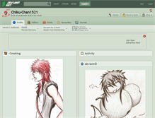 Tablet Screenshot of chiku-chan1521.deviantart.com