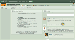 Desktop Screenshot of mandarins-and-more.deviantart.com