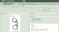 Desktop Screenshot of lawenforcementclub.deviantart.com