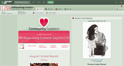 Desktop Screenshot of marepeatingcontests.deviantart.com