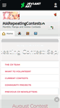 Mobile Screenshot of marepeatingcontests.deviantart.com