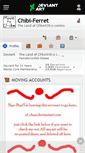 Mobile Screenshot of chibi-ferret.deviantart.com