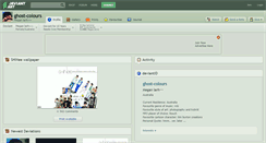 Desktop Screenshot of ghost-colours.deviantart.com