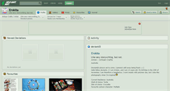 Desktop Screenshot of erokita.deviantart.com