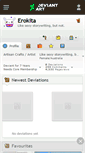 Mobile Screenshot of erokita.deviantart.com