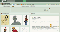 Desktop Screenshot of elizamoonchild.deviantart.com