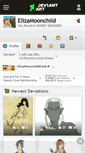 Mobile Screenshot of elizamoonchild.deviantart.com