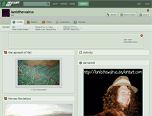 Tablet Screenshot of ianisthewalrus.deviantart.com