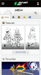 Mobile Screenshot of jxb2.deviantart.com