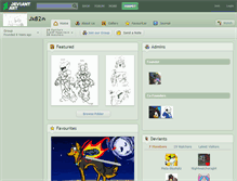 Tablet Screenshot of jxb2.deviantart.com