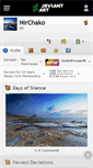 Mobile Screenshot of nirchako.deviantart.com