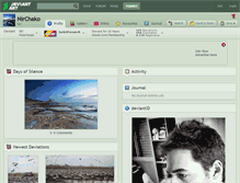 Tablet Screenshot of nirchako.deviantart.com