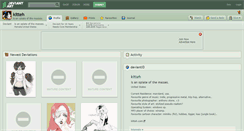 Desktop Screenshot of kitteh.deviantart.com