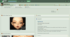 Desktop Screenshot of digthatcat.deviantart.com