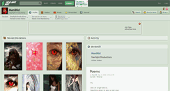 Desktop Screenshot of monikid.deviantart.com